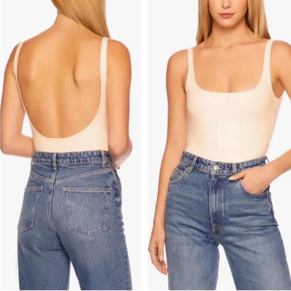 Susana Monaco Cream Bodysuit